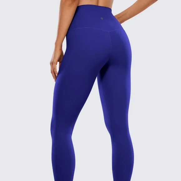 CRZ YOGA Butterluxe High Waisted Leggings 28" | Small | Lakspur Blue | NWOT - Picture 6 of 8
